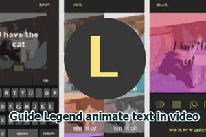 Guide for Legend Animate Text bài đăng