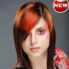 Hair style salon womens hairstyle beauty tips icon