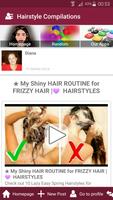 Hair style salon womens hairstyle beauty tips poster