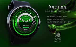 Phyton wear watch face تصوير الشاشة 2