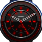 Red Abyss WEATHER watch face ikona