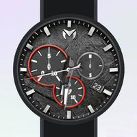 military watch face Plakat