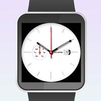 White Plate Watch Face 截圖 1