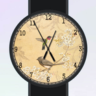 Bird and Flower Watch Face icono