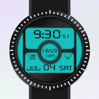 Electronic Charm 2 Watch Face Affiche