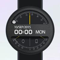 Crystal Watch Face Affiche