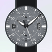 Gray Space Watch Face