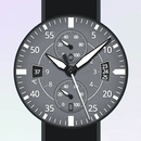 Gray Space Watch Face APK