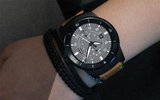 Gray Space Watch Face скриншот 2