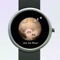 Pluto Watch Face capture d'écran 1