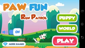 Paw Fun Run Patrol poster