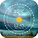Live Weather & Clock Widget APK