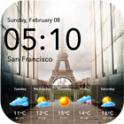 Weather & Clock Widget Free icon