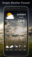 Amber Weather Widget تصوير الشاشة 1