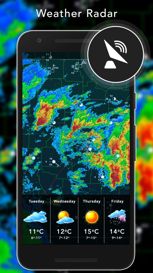 Live Weather Radar Forecast captura de pantalla 6.