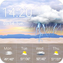 Weather Clock Widget Beach APK