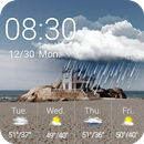Weather Clock Widget - house APK
