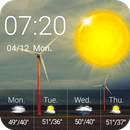 Weather Clock Widget - wind APK