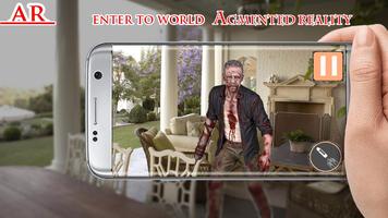 AR Zombie Shooter Apocalypse Free captura de pantalla 3