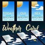 Komponent Weather Card klwp