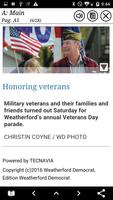 Weatherford Democrat اسکرین شاٹ 3