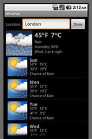 Weather Temperature screenshot 1
