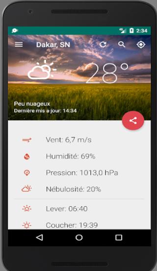 Météo Sénégal For Android Apk Download