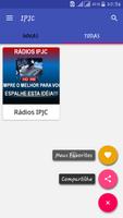 IPJC Rádios اسکرین شاٹ 1