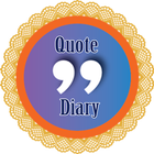 Hindi English Quote Diary-icoon