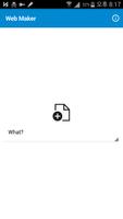 Web Maker الملصق