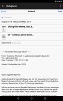 Web@Mail - mobile Mail screenshot 3