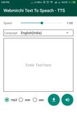 Text to Speech (TTS) Free تصوير الشاشة 1