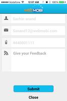 WebMobi Internal Communication screenshot 1