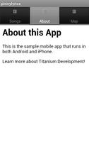 Titanium Workshop Lyrics App تصوير الشاشة 2