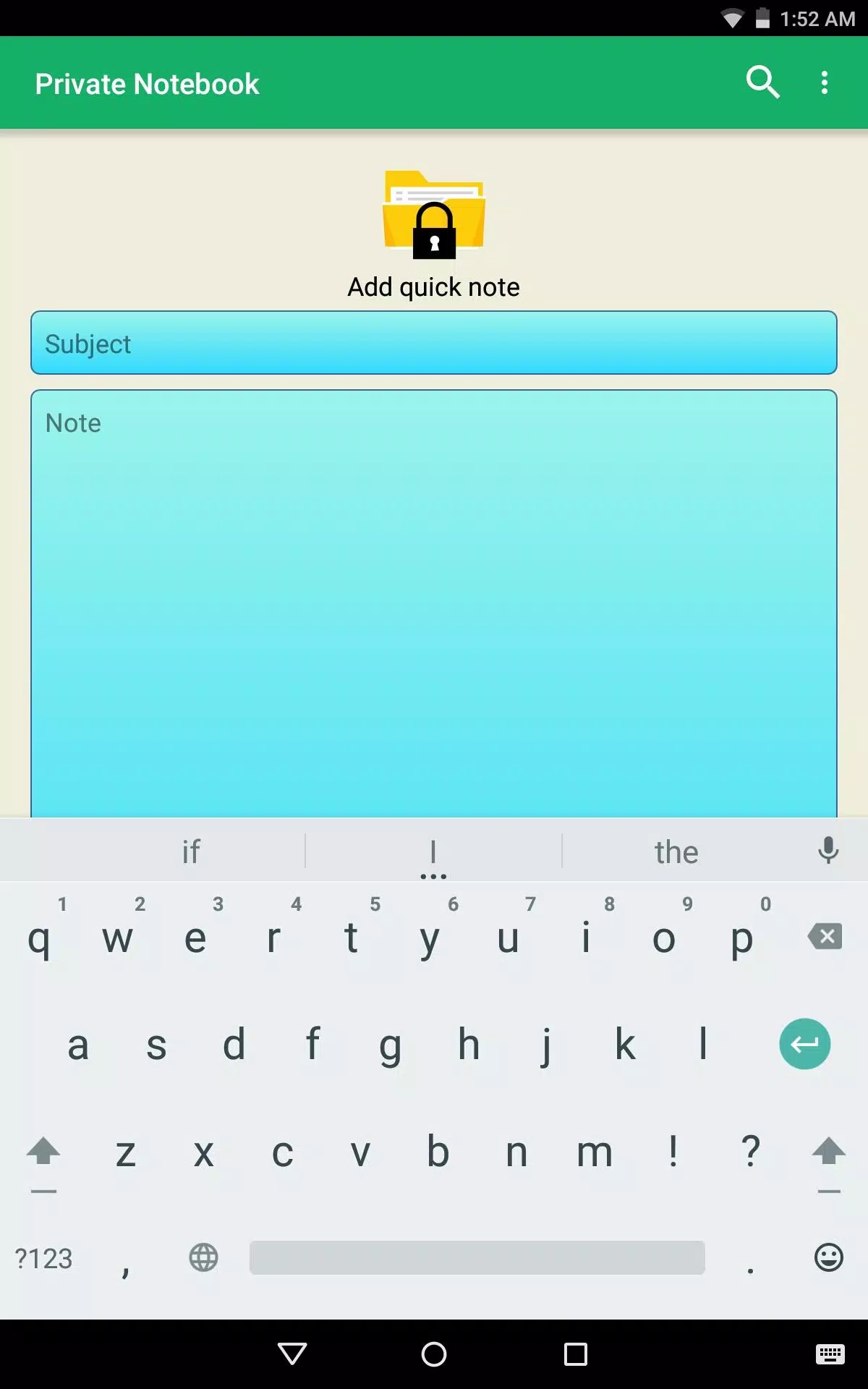 Private Notebook APK for Android Download