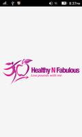 Healthy N Fabulous الملصق