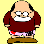 スライドずり落ちおじさん