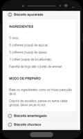 Receitas de Biscoitos screenshot 1