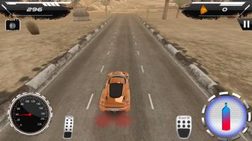 3D Car Racing  Simulator captura de pantalla 1