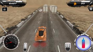 3D Car Racing  Simulator captura de pantalla 2