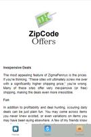 Zipcode Offers Poster