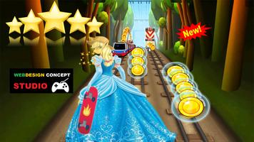 Subway Pony Princess Run Surf 포스터