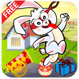 Bunny Ninja Jump : Bunny Game icône