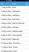 Learn Ruby-On-Rails Full Affiche