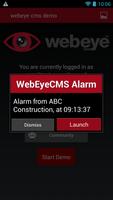 WebEyeCMS Demo syot layar 1