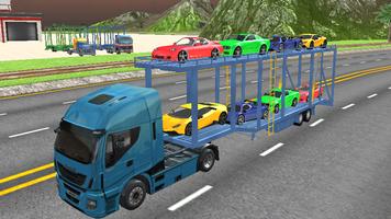 Euro Truck Car Transporter Driver скриншот 1