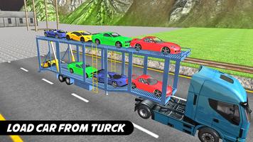 Euro Truck Car Transporter Driver скриншот 2