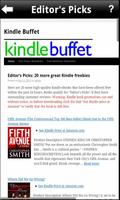 Kindle Buffet - Free eBooks Affiche