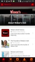 Weber's Deli App Ekran Görüntüsü 2