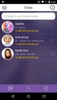 iOne – Online Chatting App syot layar 1